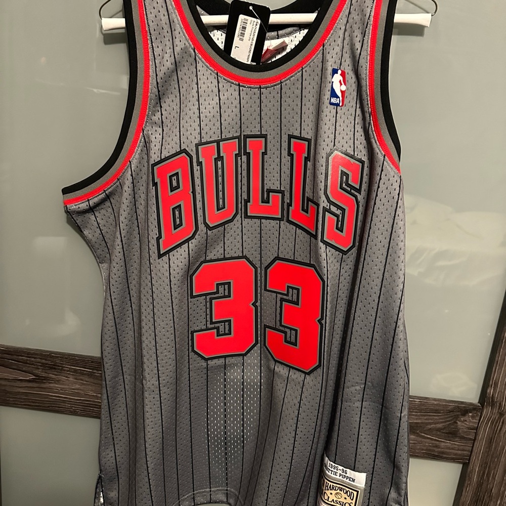 Bulls hordwood classic pippen jersey